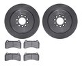 Dynamic Friction Co 6502-20100, Rotors with 5000 Advanced Brake Pads 6502-20100